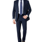 Izod Men's Classic Fit Suits Blue Size 48
