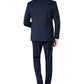 Izod Men's Classic Fit Suits Blue Size 48