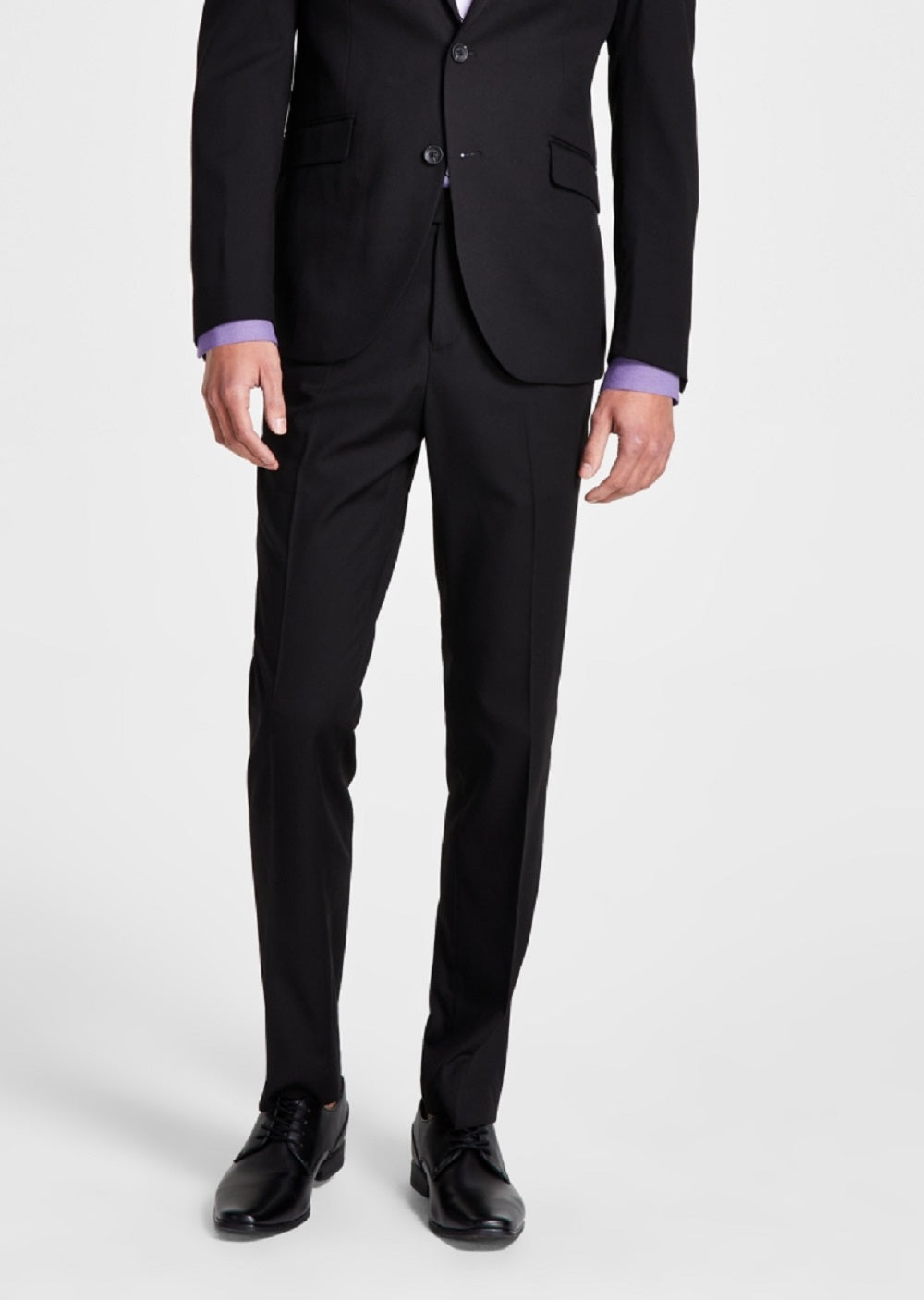 Kenneth Cole Reaction Men's Ready Flex Slim Fit Suit Black Size 40