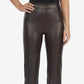 Laundry By Shelli Segal Women's Faux Leather Straight Leg Pants Brown Size X-Small