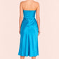 Amanda Uprichard - Women's Mandy Silk Strapless Midi Dress