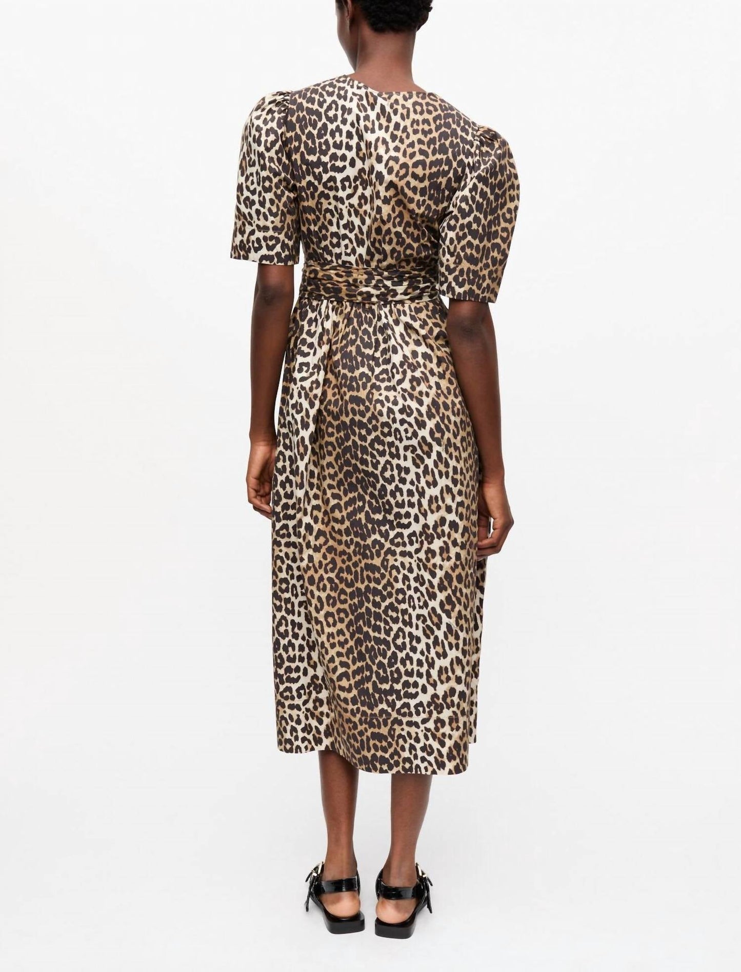 Ganni - Printed Midi Dress