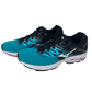 Mizuno महिलाओं के वेव शैडो 2 रनिंग शू ब्लैक साइज़ 6 B(M) US