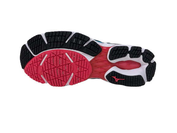 Mizuno महिलाओं के वेव शैडो 2 रनिंग शू ब्लैक साइज़ 6 B(M) US
