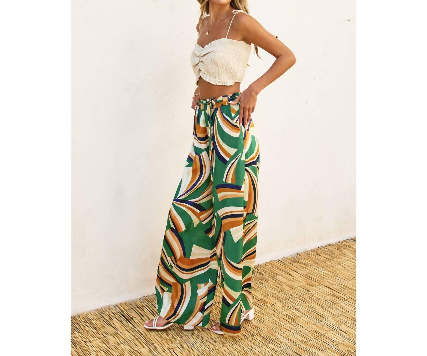Dress Forum - Jessie Satin Wid Eleg Pants