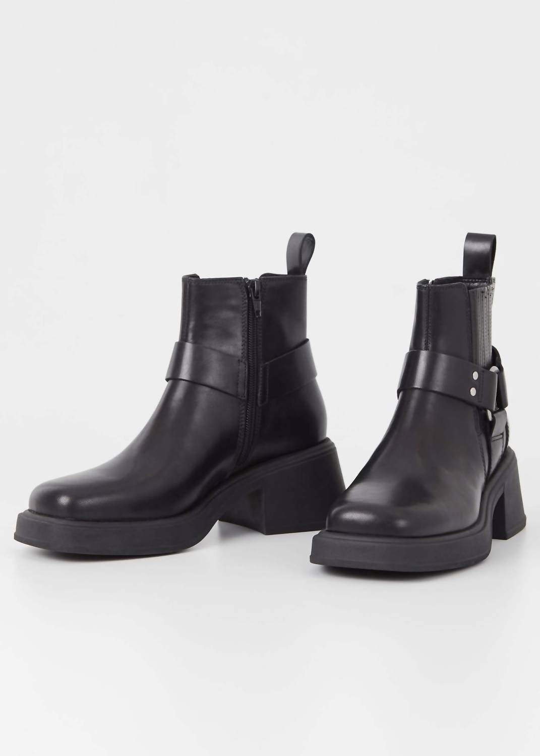 Vagabond Shoemakers - Women's Dorah Ankle Harness Moto Boot