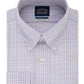 Eagle Men's Tattersall Work Dress Shirt Purple Size 36-37