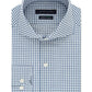 Tommy Hilfiger Men's Multi Check Collared Classic Fit Stretch Dress Shirt Green Size 17.5X32X33