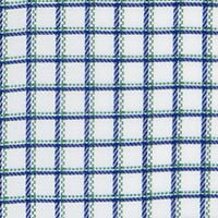 Tommy Hilfiger Men's Multi Check Collared Classic Fit Stretch Dress Shirt Green Size 17.5X32X33