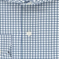 Tommy Hilfiger Men's Multi Check Collared Classic Fit Stretch Dress Shirt Green Size 17.5X32X33