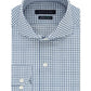 Tommy Hilfiger Men's Classic Fit Non Iron Thflex Supima Stretch Check Dress Shirt Green Size 18 X36-37