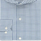 Tommy Hilfiger Men's Classic Fit Non Iron Thflex Supima Stretch Check Dress Shirt Green Size 18 X36-37