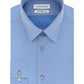 Calvin Klein Non-Iron Slim Fit Performance Dress Shirt Blue Size 16.5 36/37