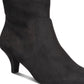 Impo Women's Noria Fabric Pointed Toe Ankle Fashion Boots Black Size 9 M
