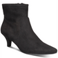 Impo Women's Noria Fabric Pointed Toe Ankle Fashion Boots Black Size 9 M