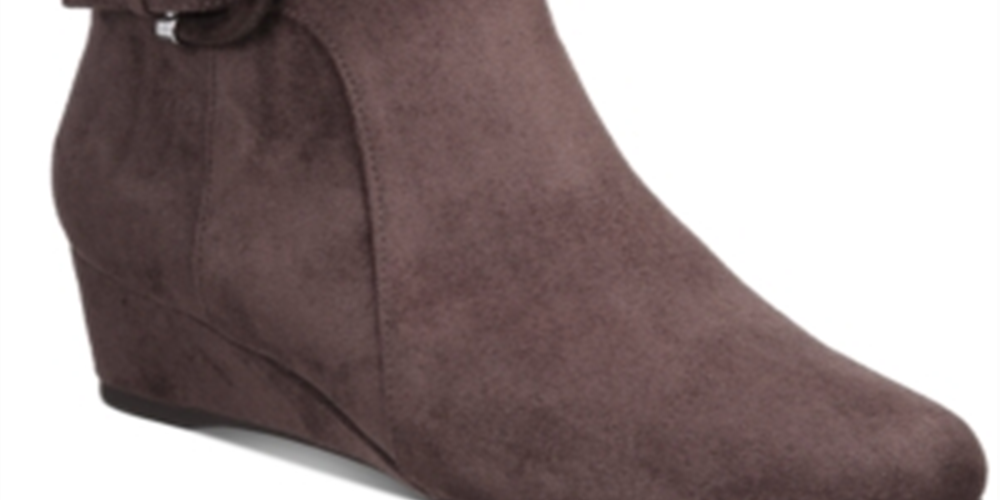 Impo Women's Gilmore Wedge Booties  rown Size 6