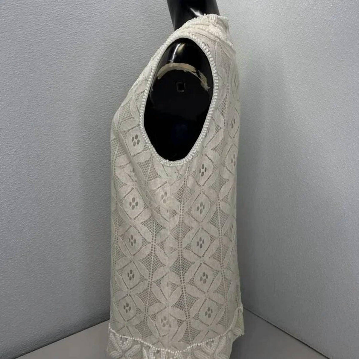 Tory Burch - Women's Beaded Lace Sleeveless Top
