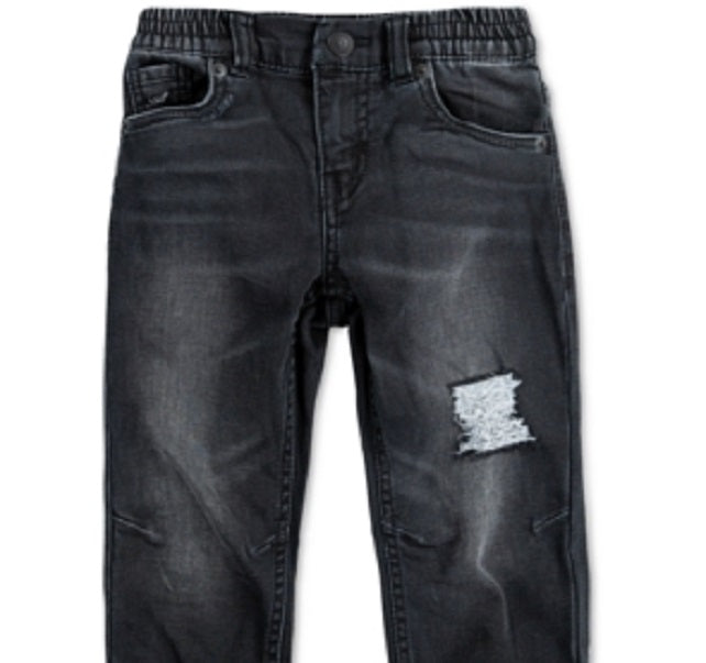 Levi's Toddler Boy's Indigo Dobby Pull On Jogger Pants Black Size 3T