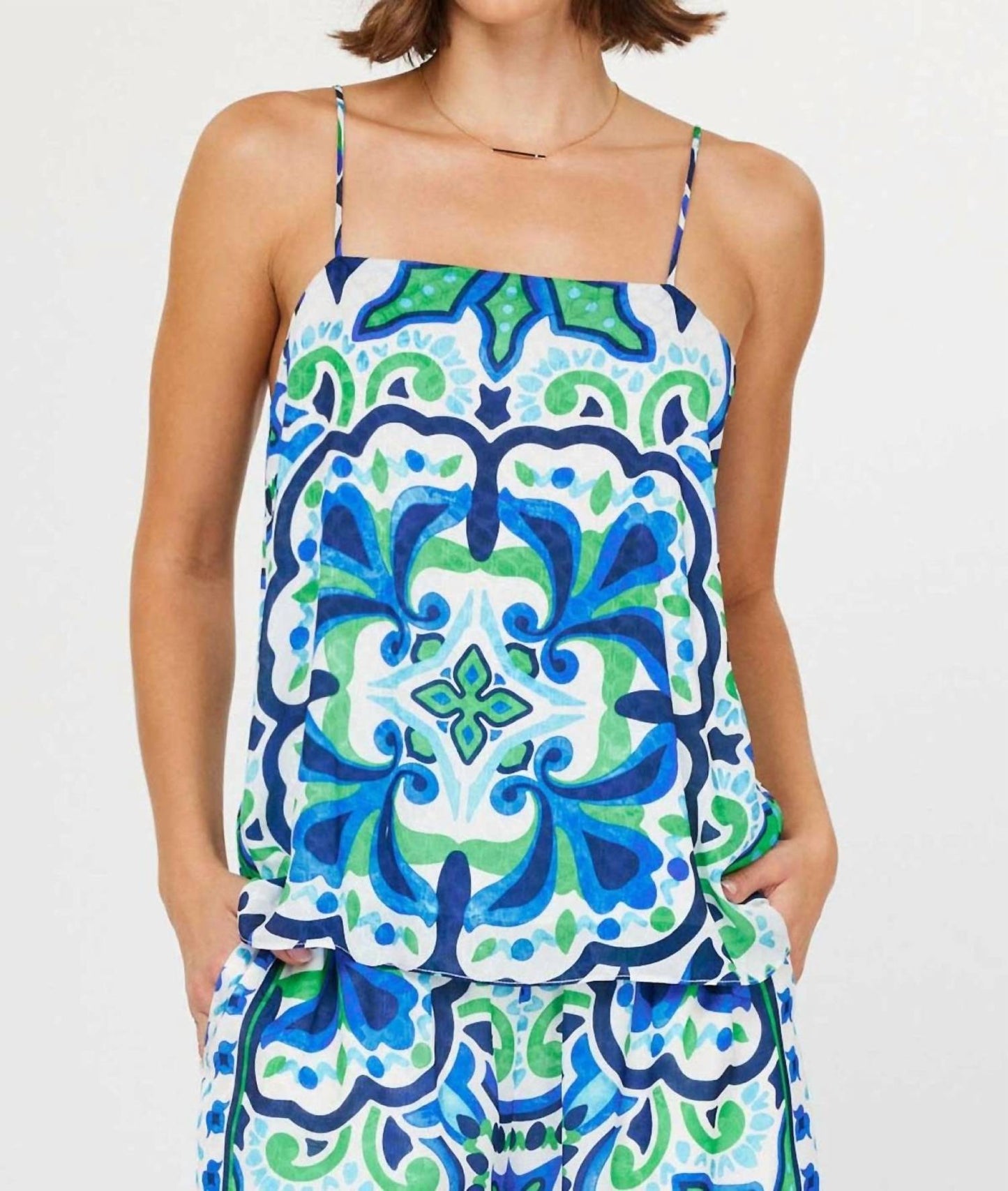 Current Air - Printed Cami Top