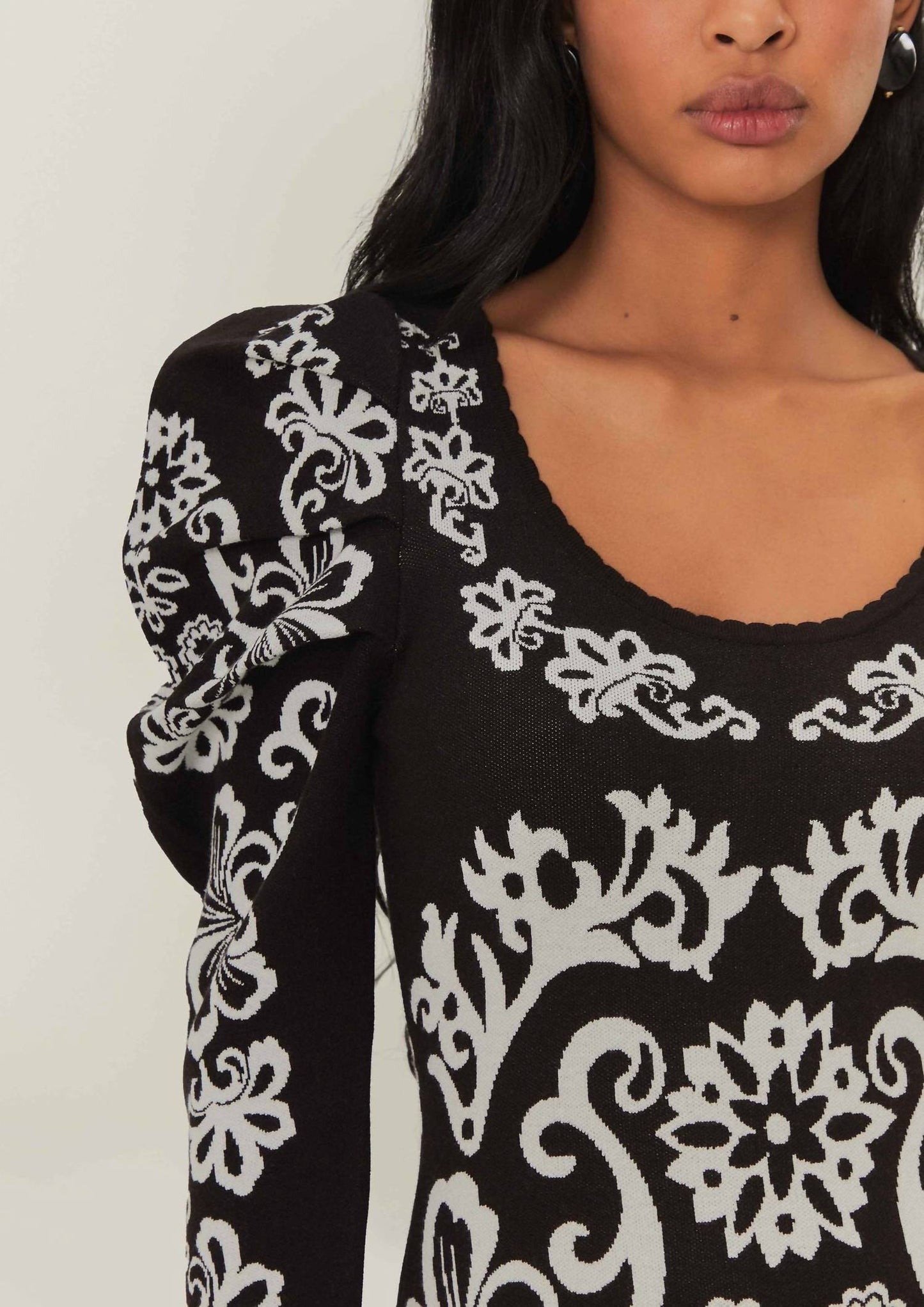 Farm Rio - Cashew Mandala Knit Dress
