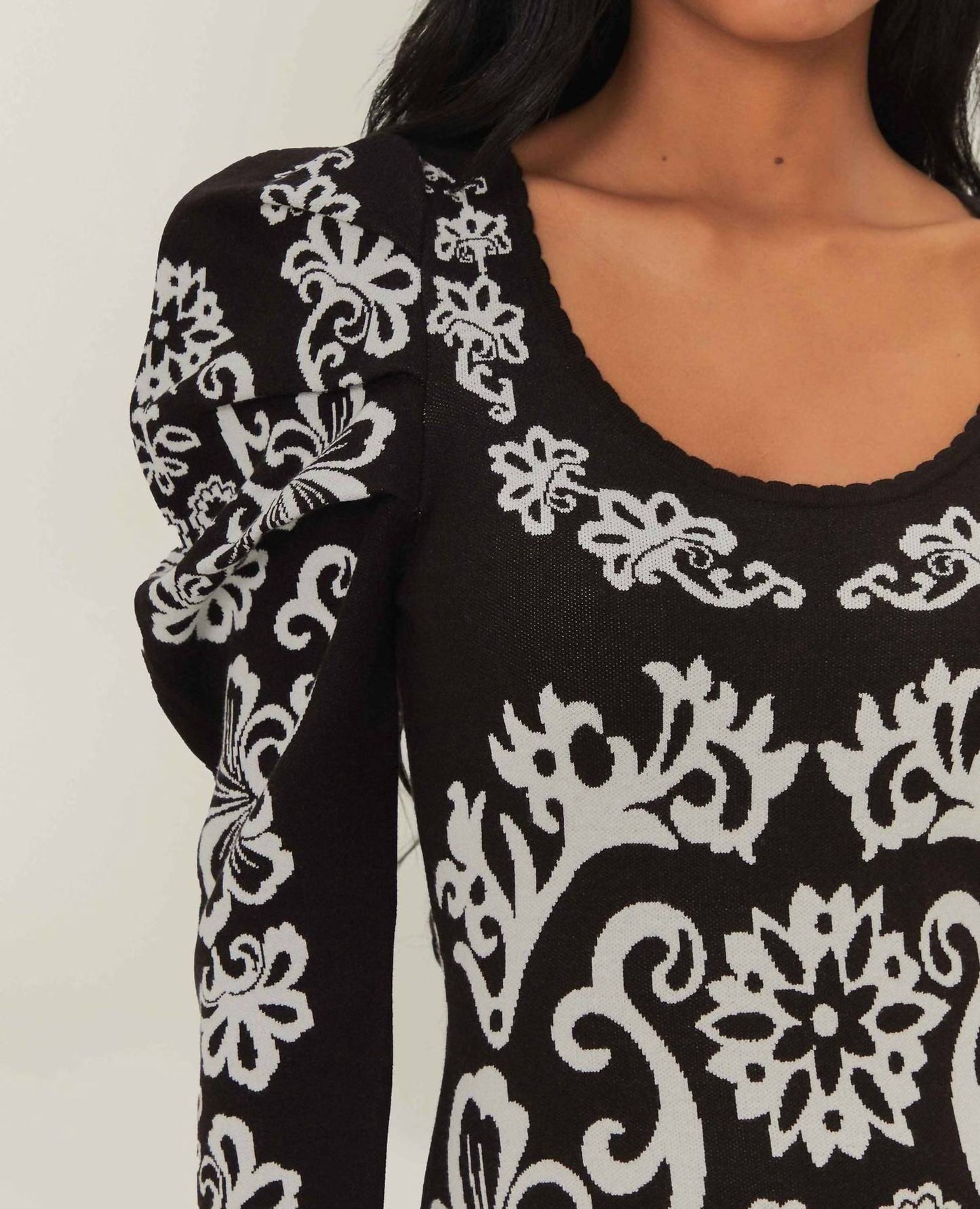 Farm Rio - Cashew Mandala Knit Dress