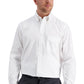 Club Room Men's Regular Fit Cotton Pinpoint Dress Shirt White Size 34X35