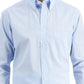 Club Room Men's Regular Fit Cotton Mini Gingham Dress Shirt Blue Size 15X32X33