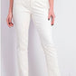 Charter Club Women's Lexington Corduroy Straight Leg Pants White Size 16