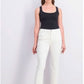 Charter Club Women's Lexington Corduroy Straight Leg Pants White Size 16