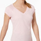 ID Ideology Women's Rapidry Heathered Performance T-Shirt Pink Size Large