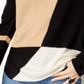 INC International Concepts Women's Colorblocked Sweater Brown Size X-Large