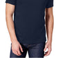 Club Room Men's Basic T-Shirt Blue Size Medium