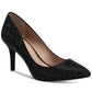 INC International Concepts Women's Zitah Embellished Pointed Toe Pumps Black Size 7.5 M