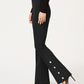INC International Concepts Women's Embellished Bootcut Pants Blue Size 6