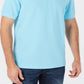 Club Room Men's Polo Classic Fit Stretch Shirt Blue Size Large