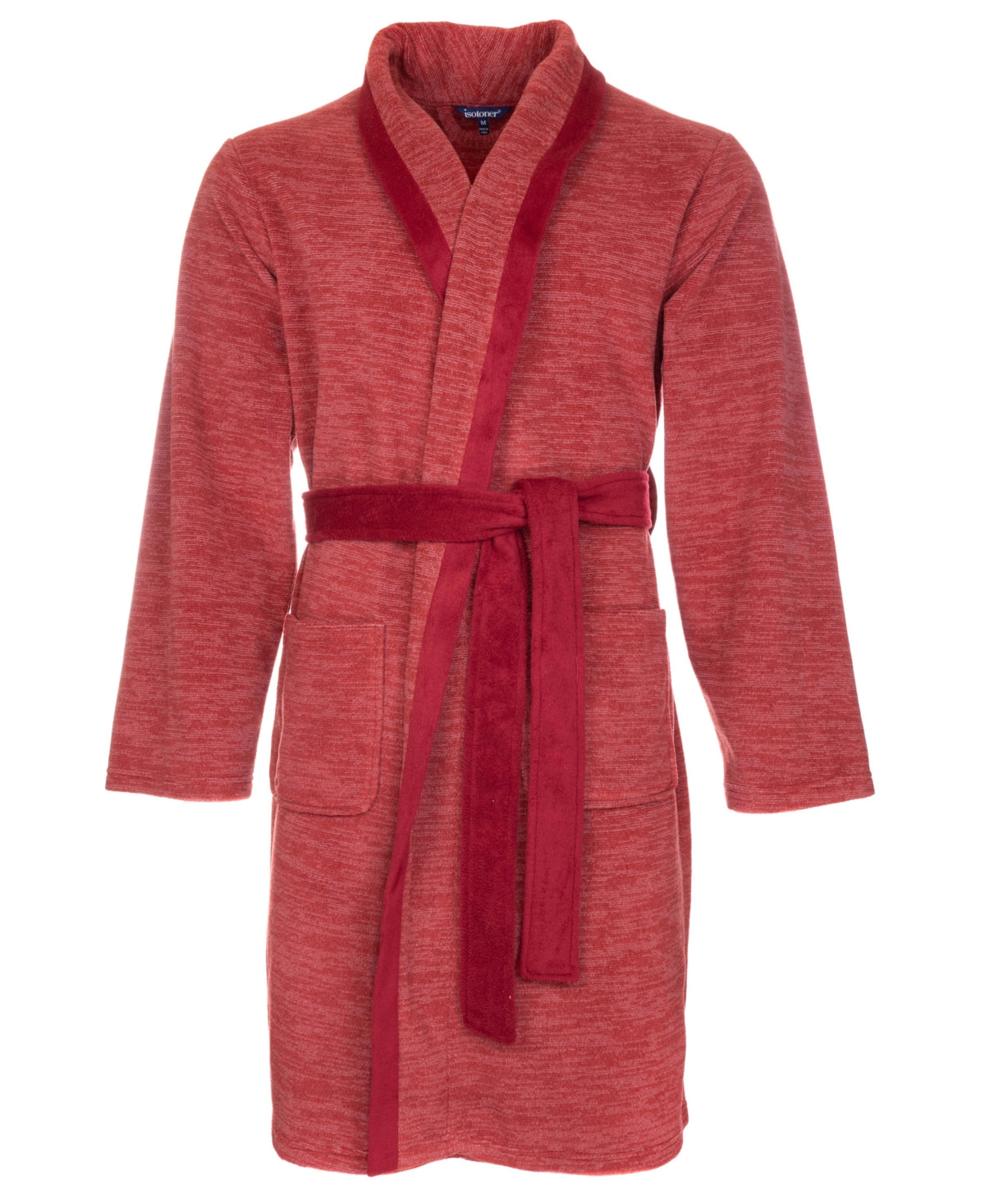 Isotoner Signature Men's Robes Red Size Medium