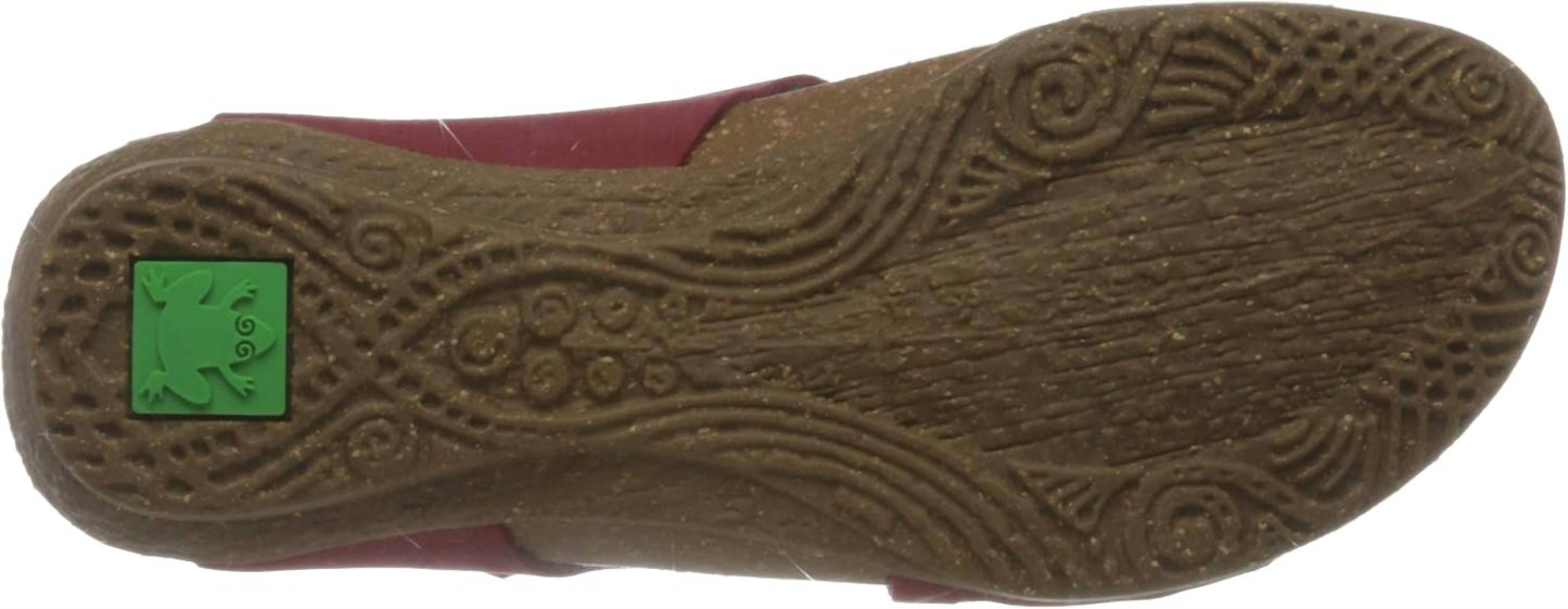 El Naturalista - Women's Pleasant Ocean Wakataua Comfortable Leather Sandal