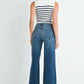 Just Black Denim - Scissor Cut Wide Leg Jeans
