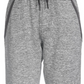 Univibe Men's Echo Space Dye Light Gray Knit Jogger Pants Gray Size X-Large