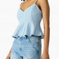 Steve Madden - Demi Peplum Cami Top