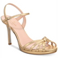 Kate Spade New York Women's Florence Leather Open Toe Special Occasion Ankle Yellow Size 10 Medium (B M)