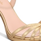 Kate Spade New York Women's Florence Leather Open Toe Special Occasion Ankle Yellow Size 10 Medium (B M)