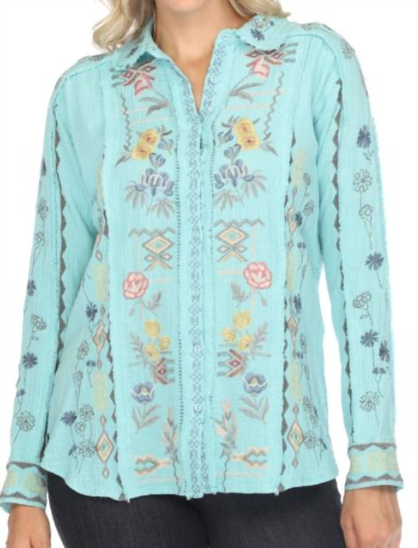 Johnny Was - Leyla Blouse