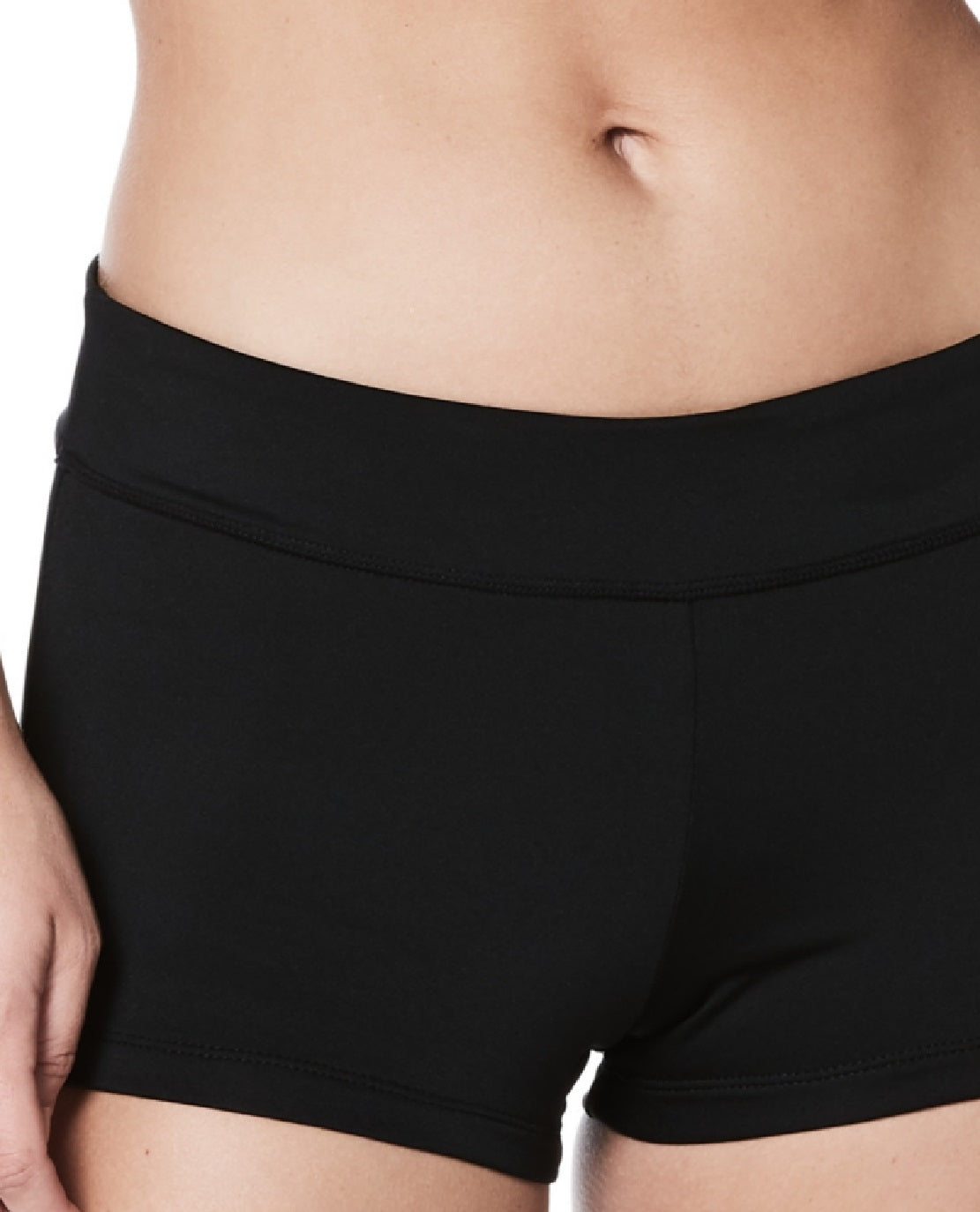 Nike Women's Core Active Swim Shorts Swimsuit Black Size Small