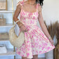 Olivaceous - Faith Floral Mini Dress
