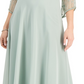 J kara Women's Sequined Long Evening Dress Green Size 12