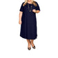 On The Plus Side - Belle Rayon Plus Size Dress
