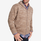 Weatherproof Vintage Men's Marled Cardigan Sweater Brown Size XL
