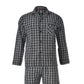 Hanes Men's Big And Tall Cvc Broadcloth Pajama Set Brown Size 50