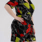 Karen T Design - Modern Wrap Romper With Tie Waist